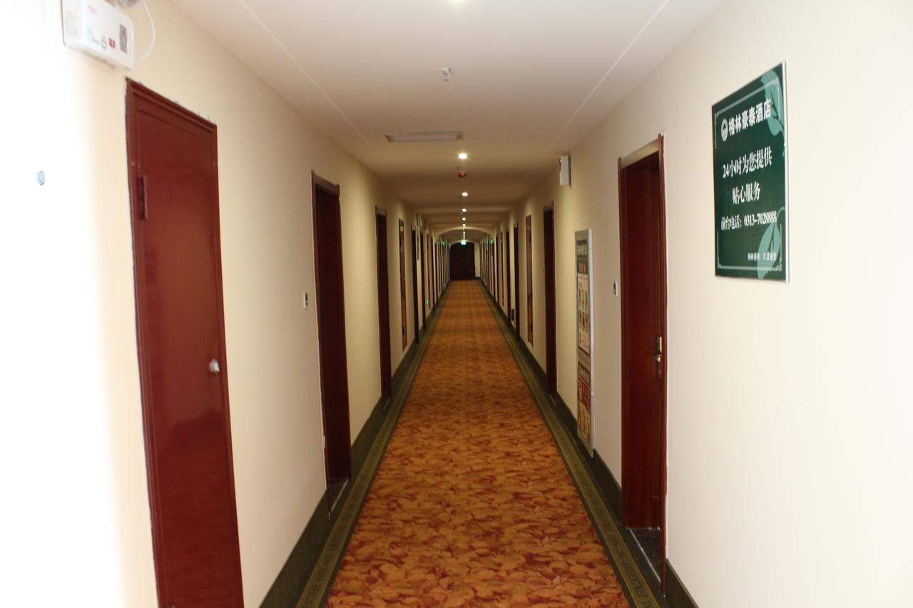 Greentree Inn Shanghai Expo Site South Yanggao Road Subway Station Express Hotel מראה חיצוני תמונה